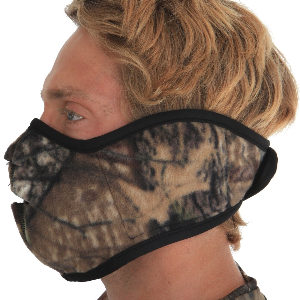 🔵3/$13 Camouflage Heated Fleece Face Mask